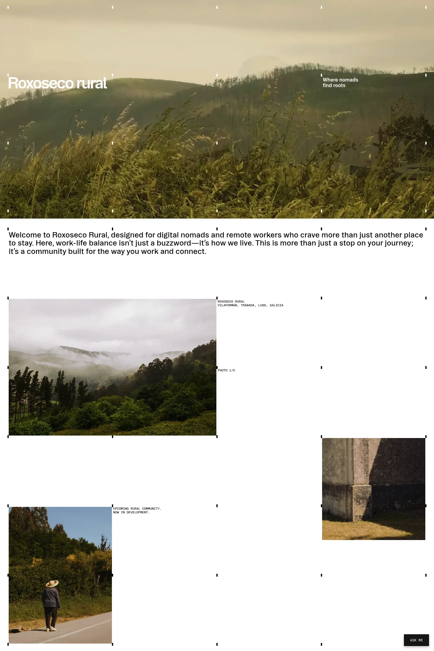Roxoseco Rural website screenshot