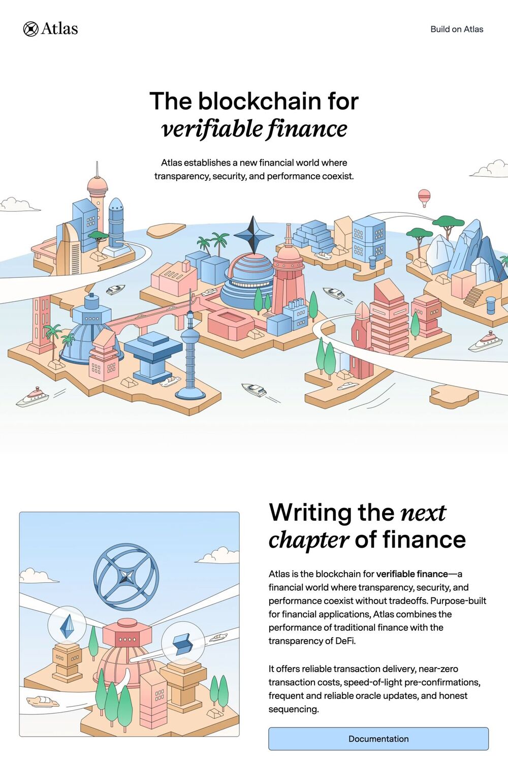 Atlas website screenshot