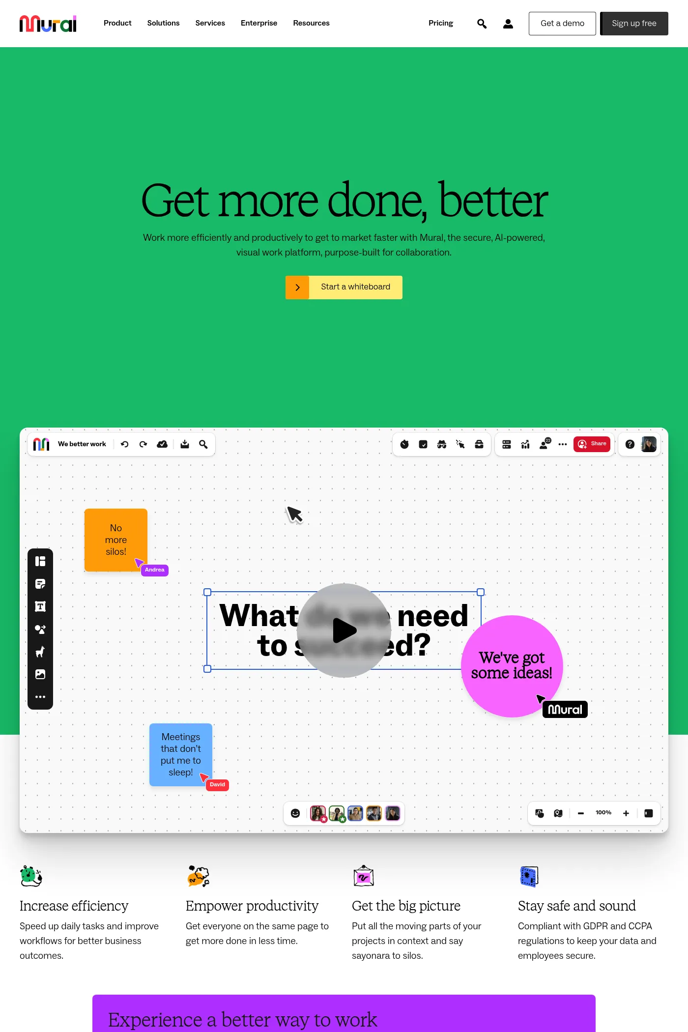 Mural website screenshot