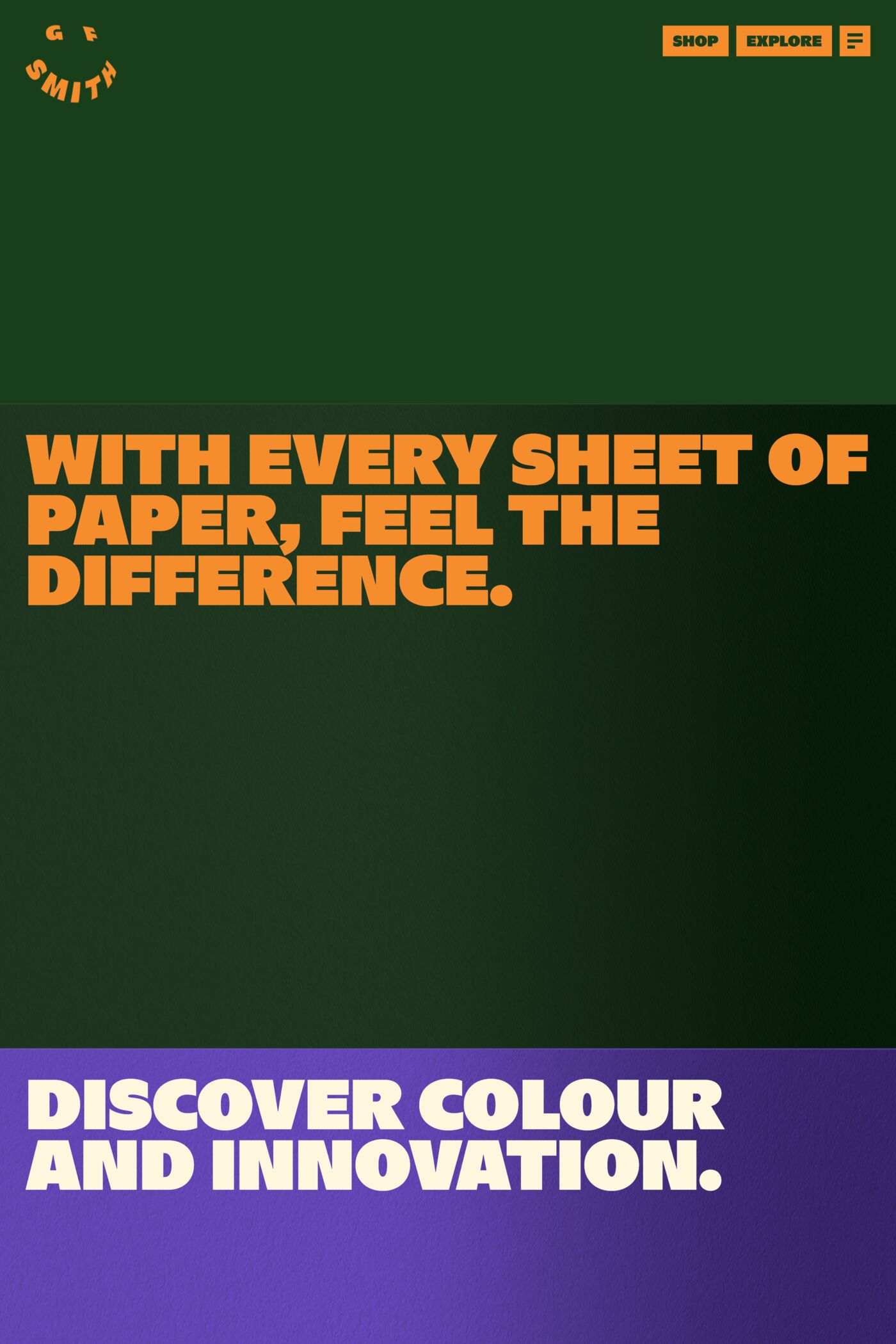 G . F Smith website screenshot