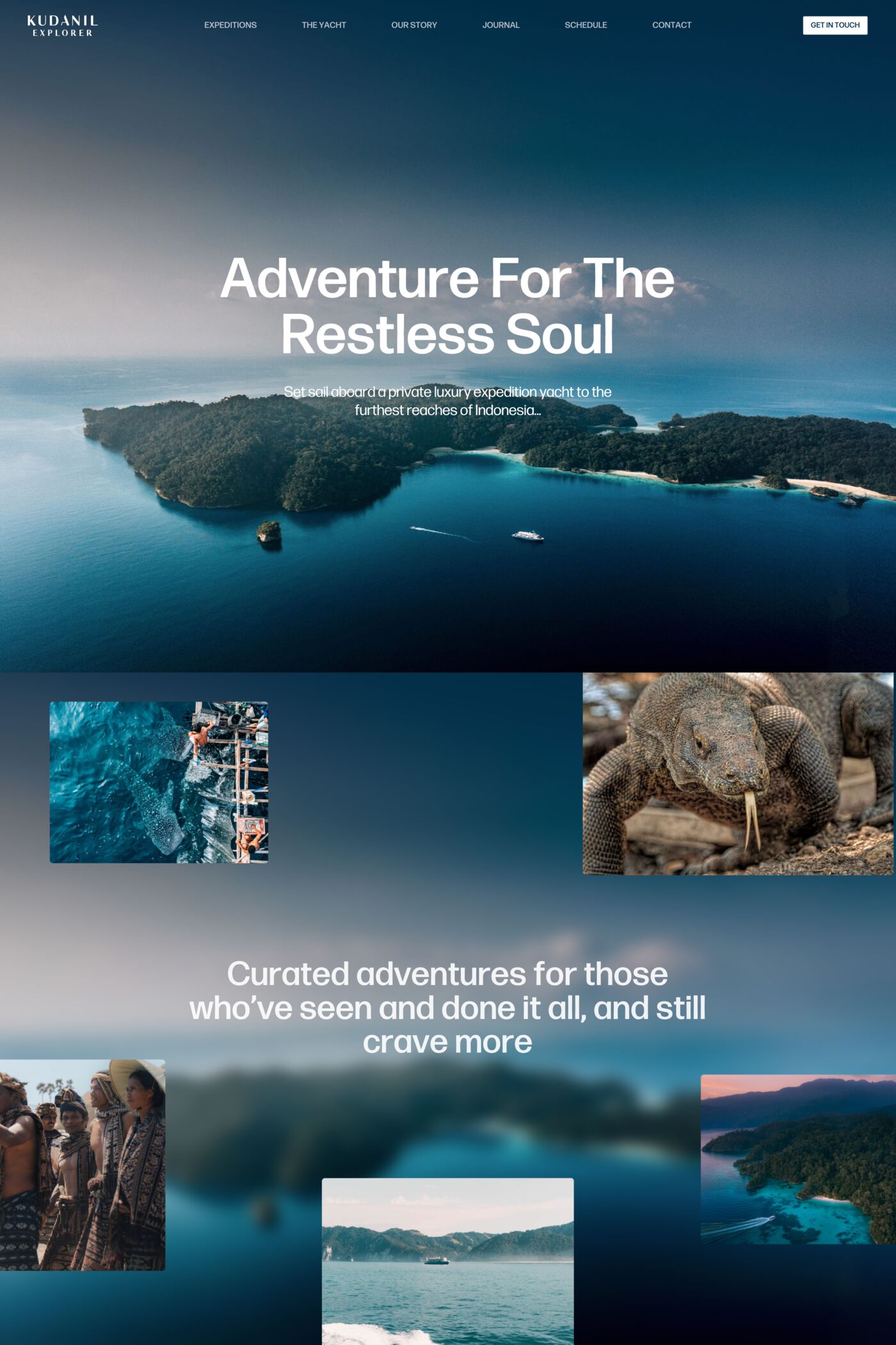 Kudanil Explorer website screenshot