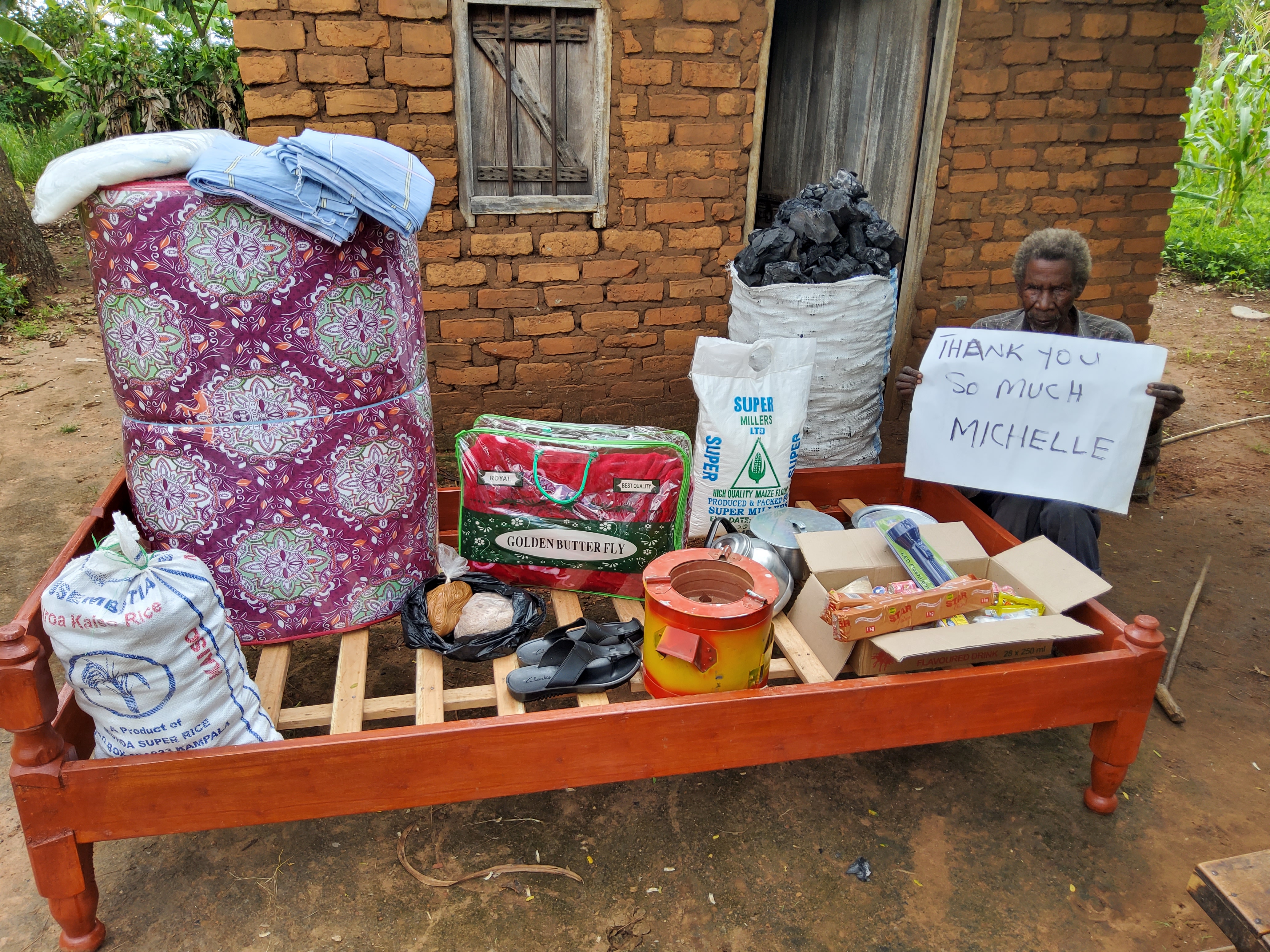 Support Poor Elderly Like Mr. Ochwo Live Happily