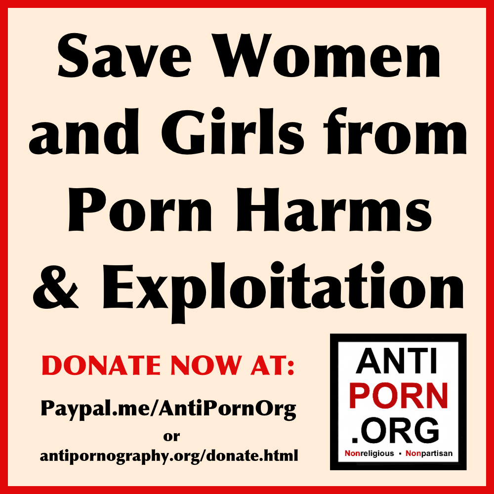 Save Women & Girls from Porn Harms & Exploitation