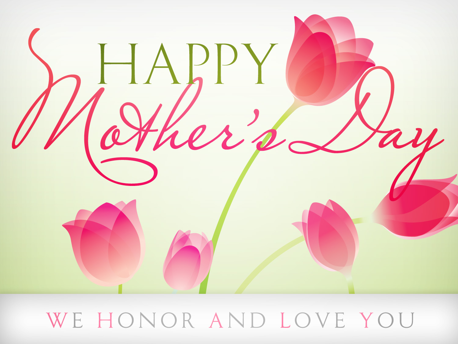 HAPPY MOTHER'S DAY