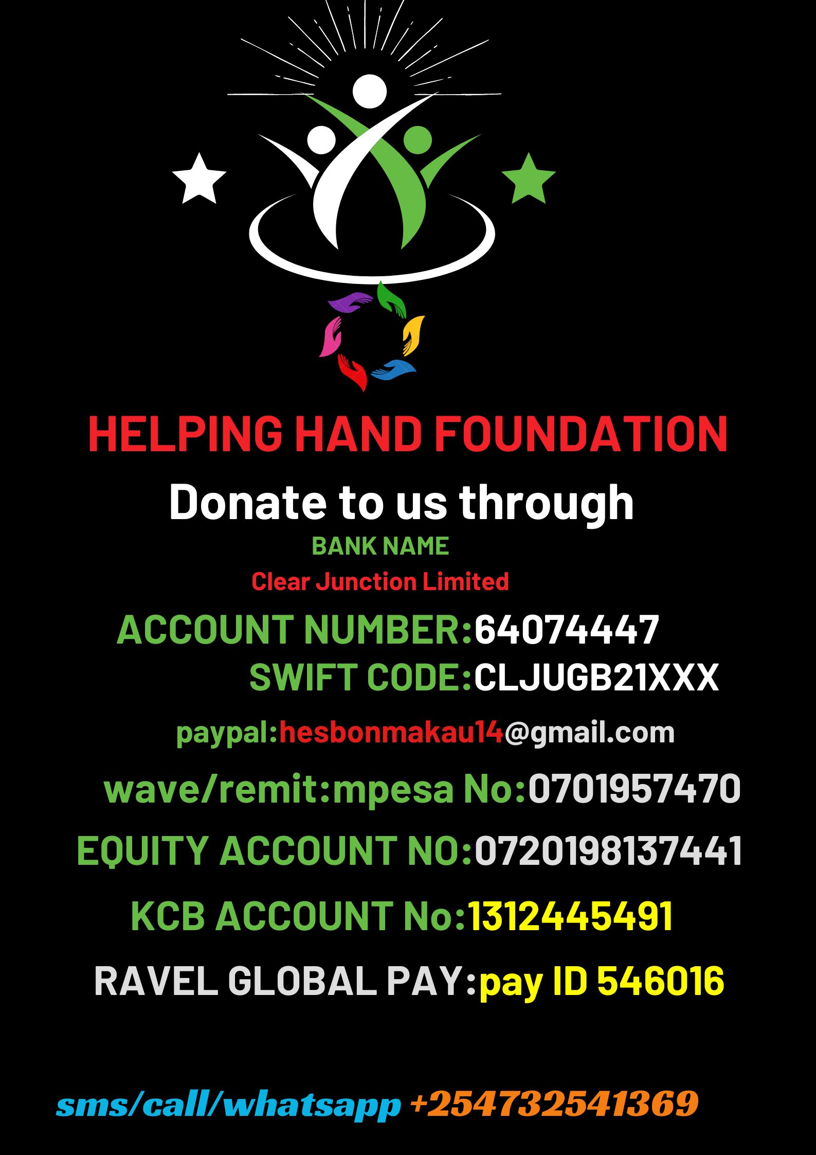 Get donors and partners towards noble task of helping the poor ,orphan and less privildged