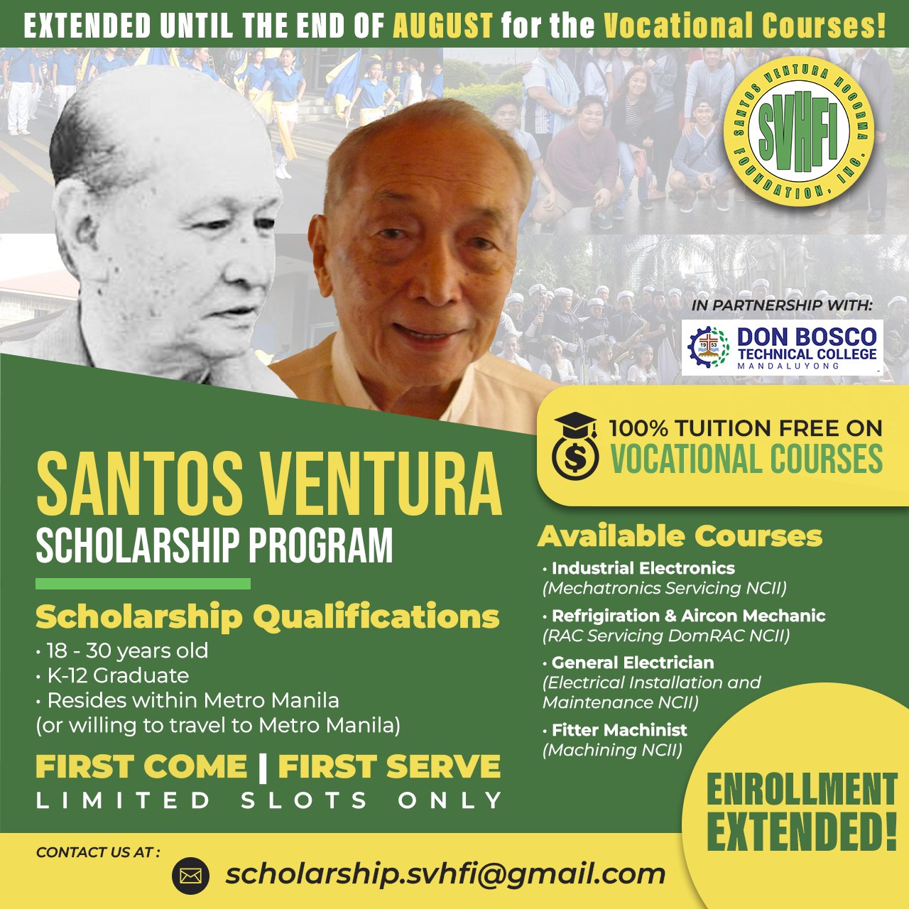 SANTOS VENTURA HOCORMA FOUNDATION INC.SPONSORS