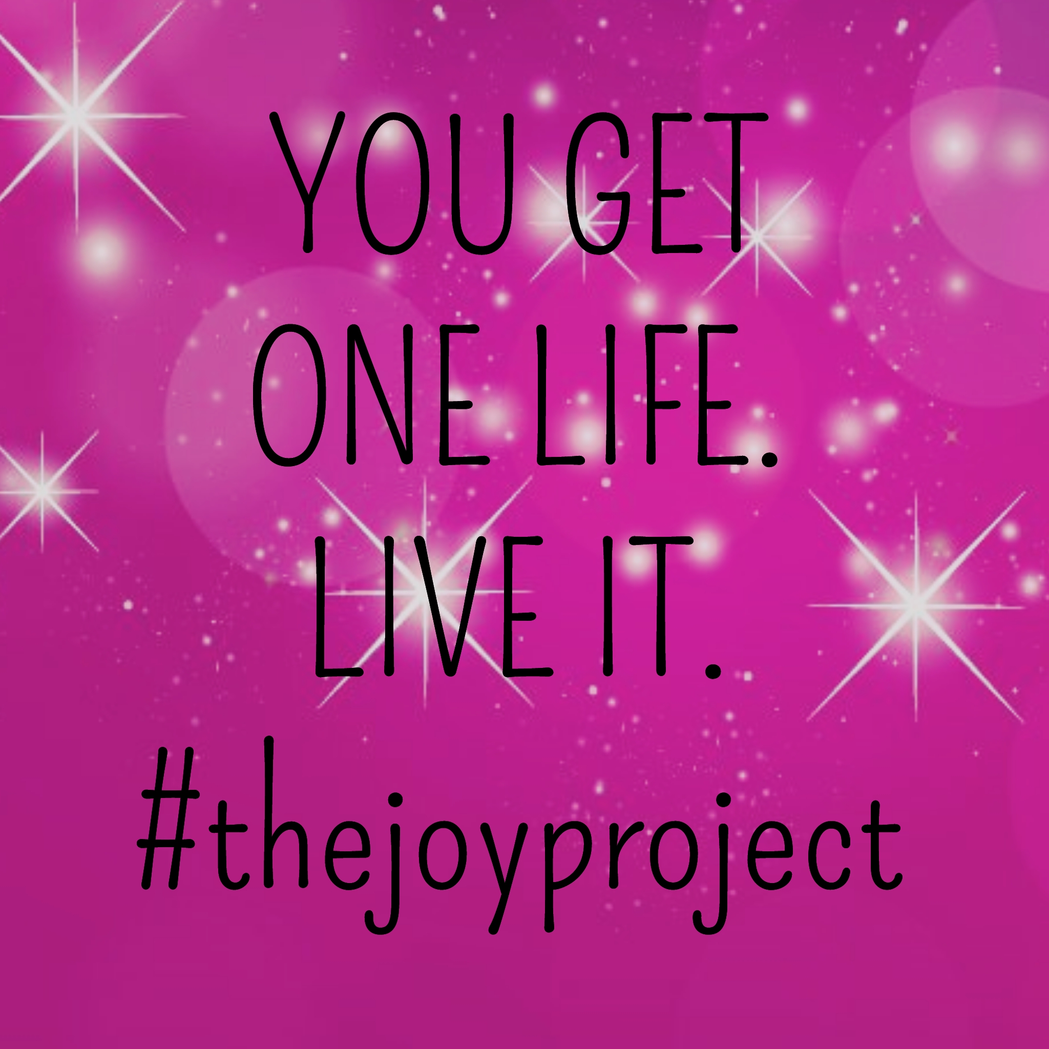 Live Like It's Your Only Chance