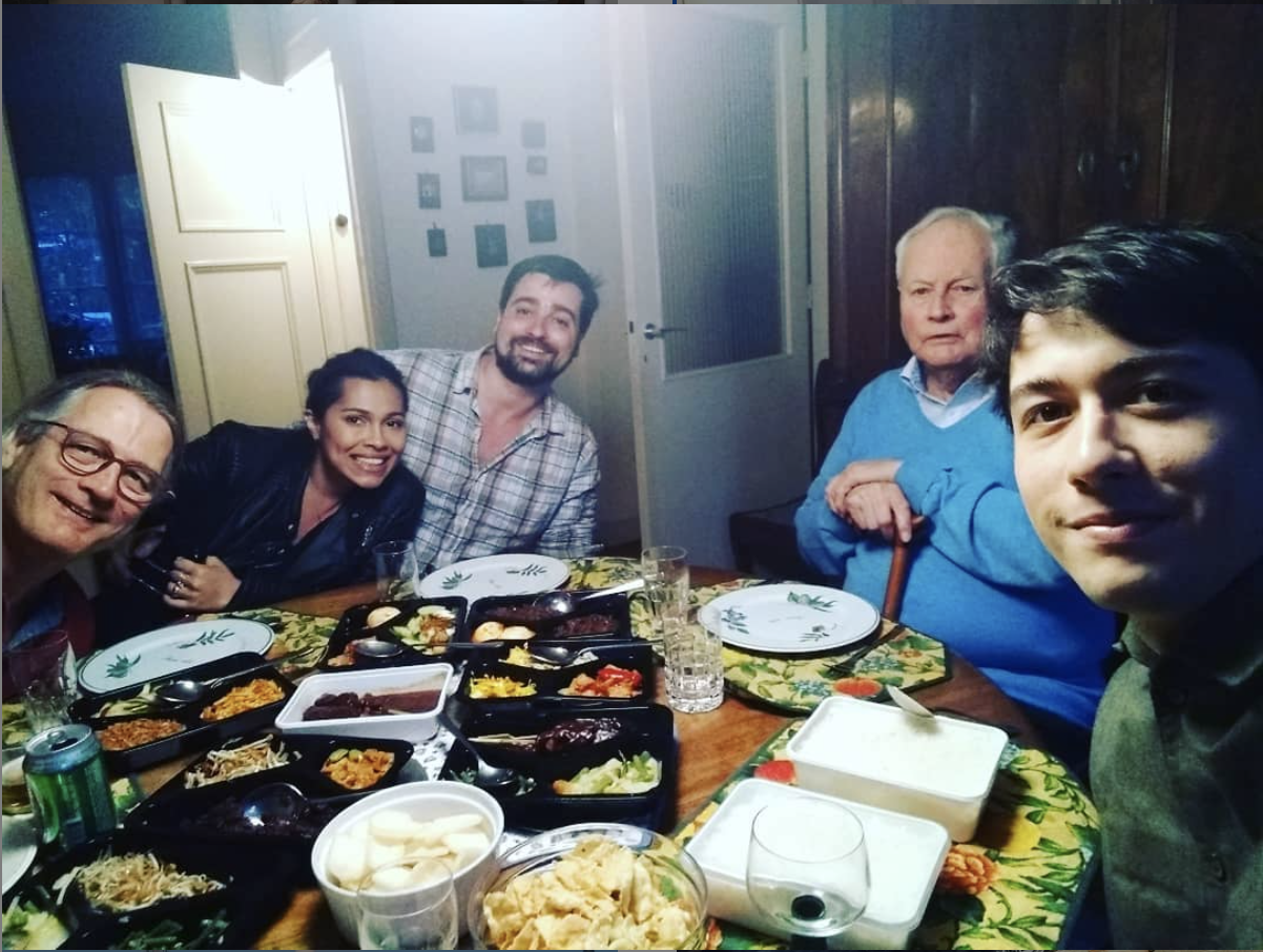 See my grandfather soon