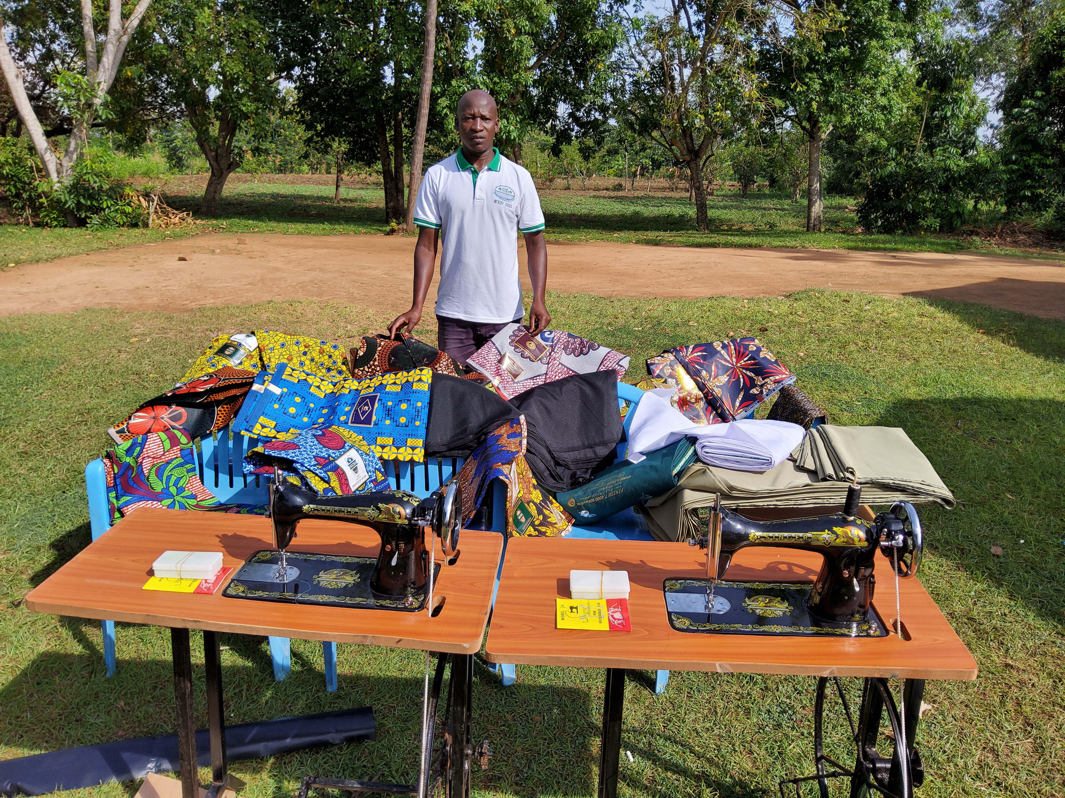 Sewing Machines and Fabrics For Employment and Income