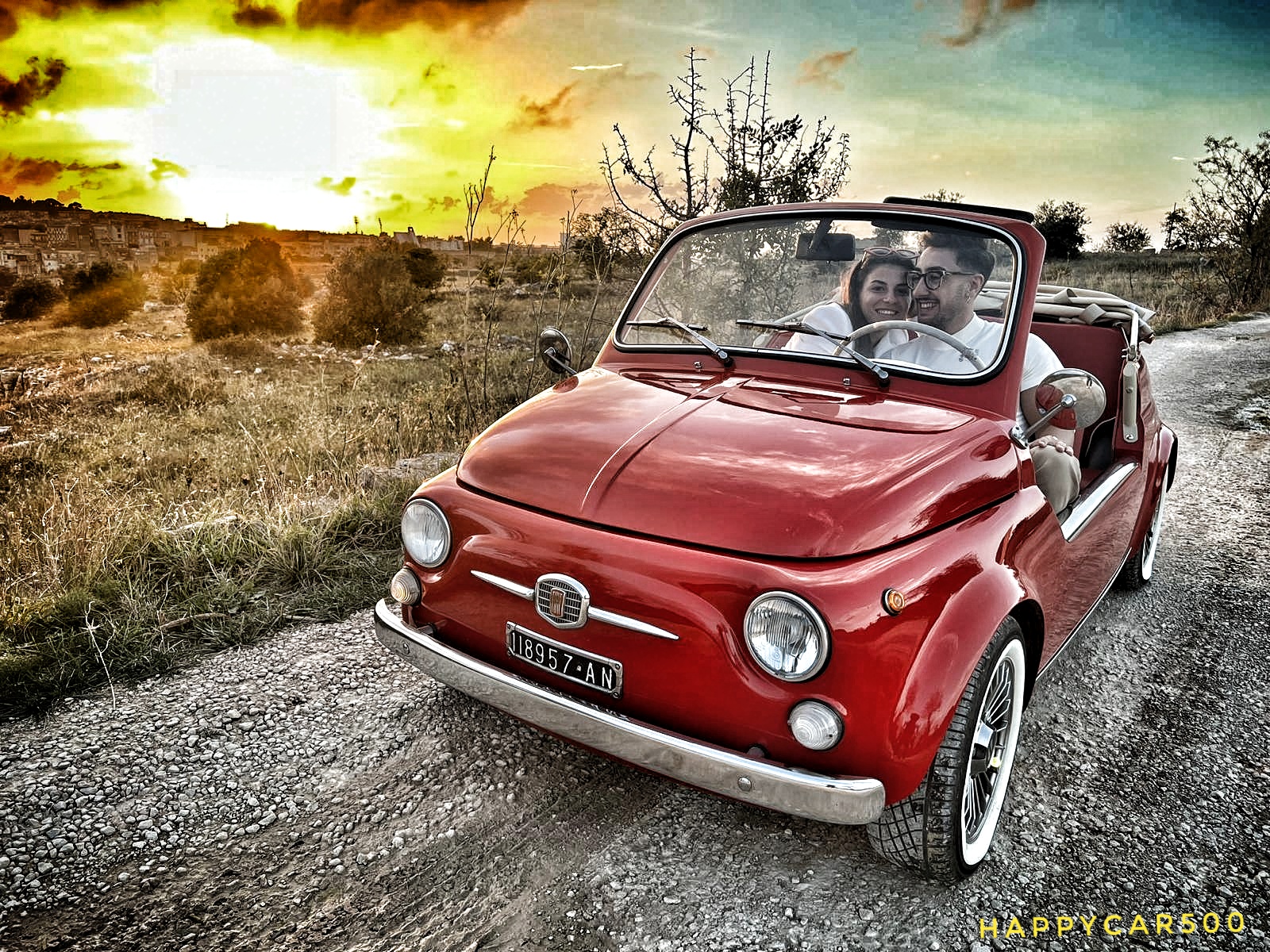 Vintage tour guidando la Fiat 500 Spiaggina con Fabio - Image 6