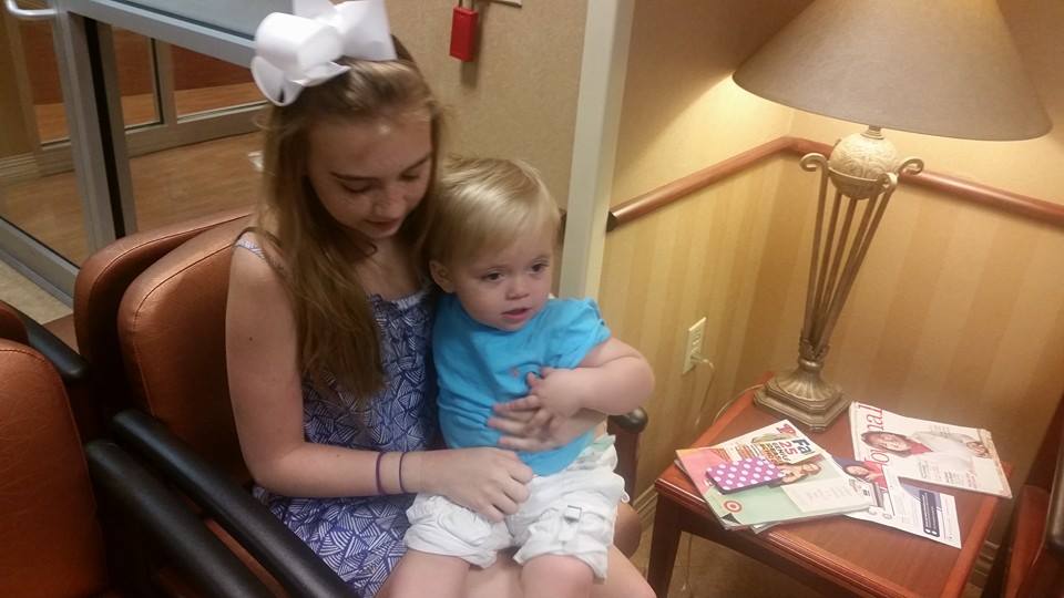 I wish Micajah could learn to talk again.