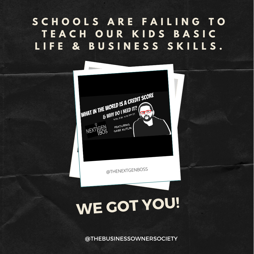 CREATING FINANCIALLY INTELLIGENT NEXTGEN ENTREPREN