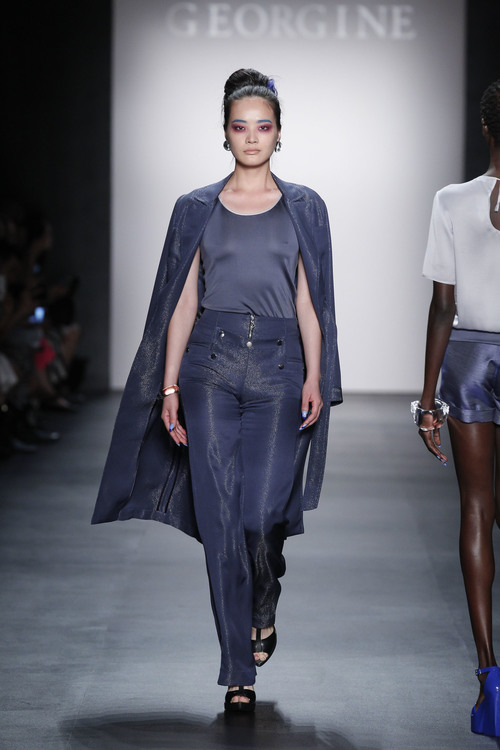 GEORGINE FASHION DESIGNER FOR THE WISHWALL FOUNDATION USA