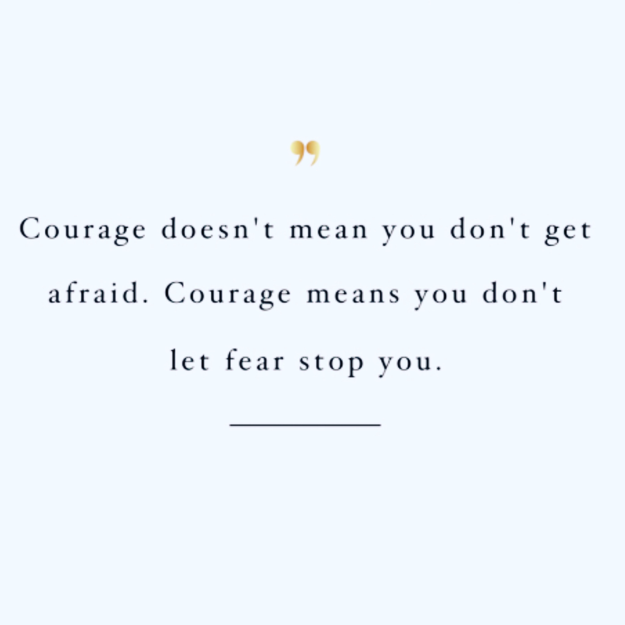 Joy is on The Other Side of Fear