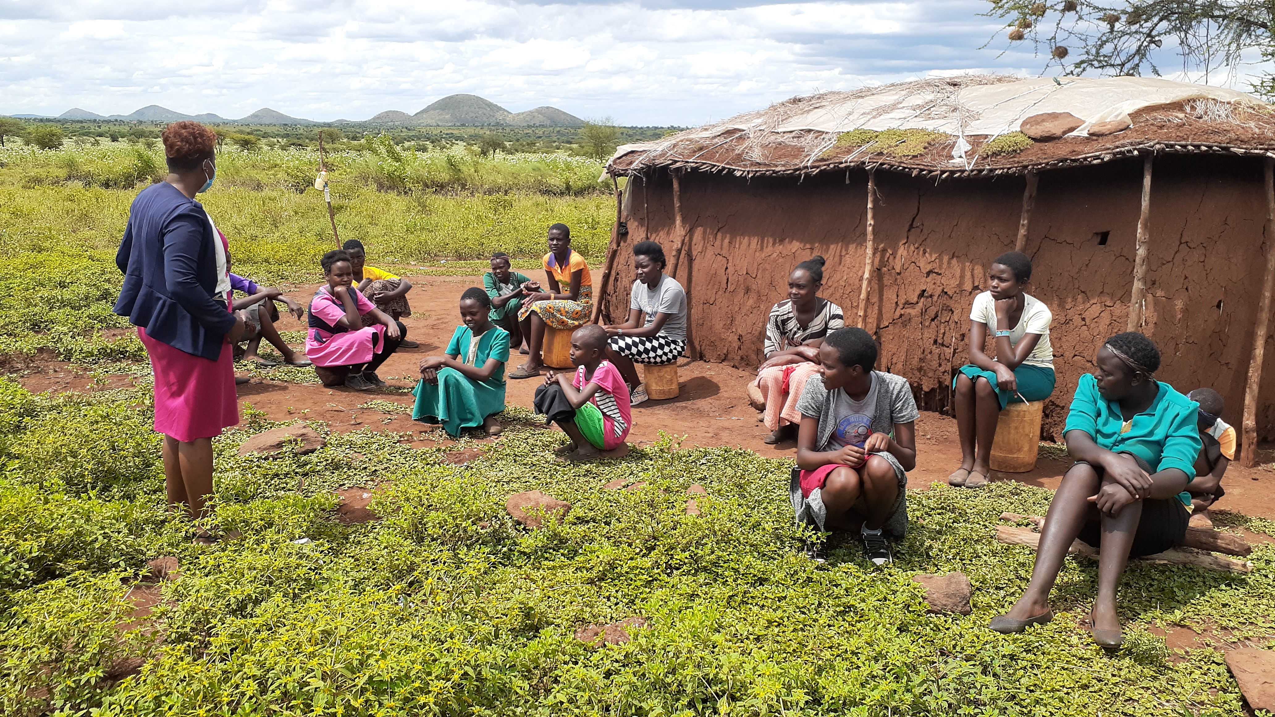 Help these Maasai Community Girls of Kenya access basic needs