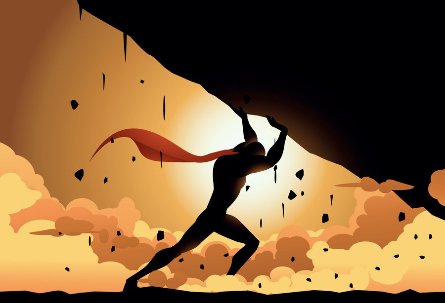 I might have been down but not out