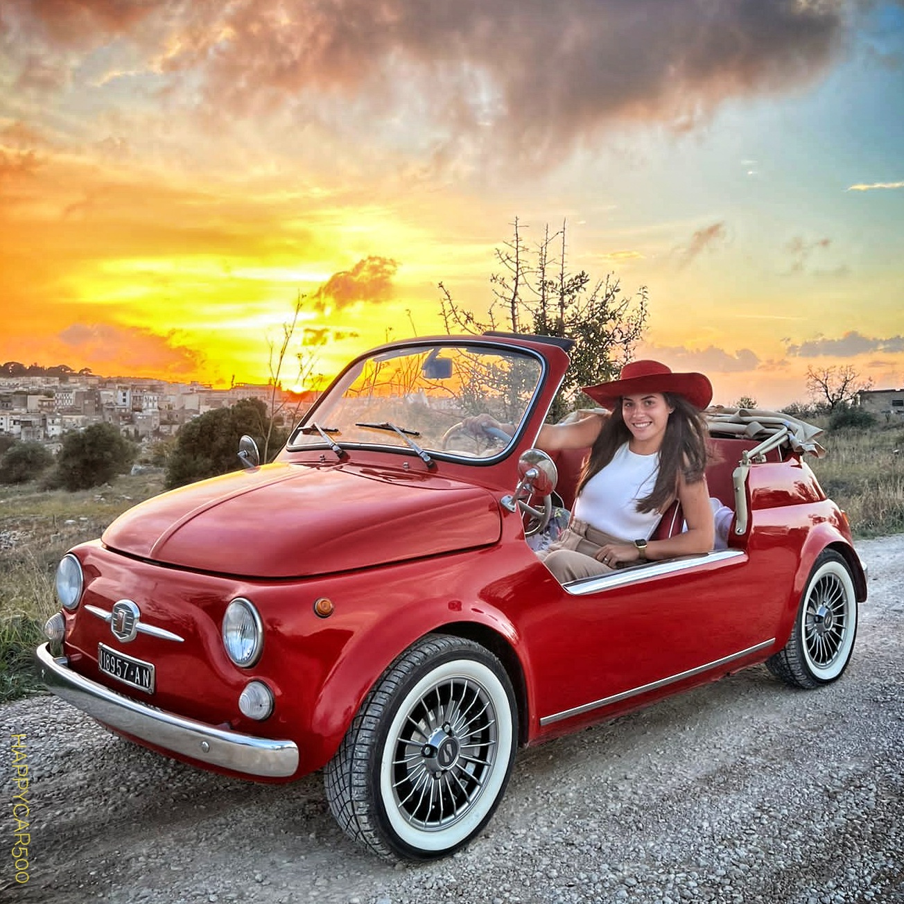 Vintage tour guidando la Fiat 500 Spiaggina con Fabio - Image 7