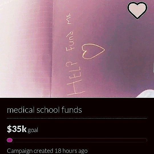 Medical school tuition - every little help can change lives