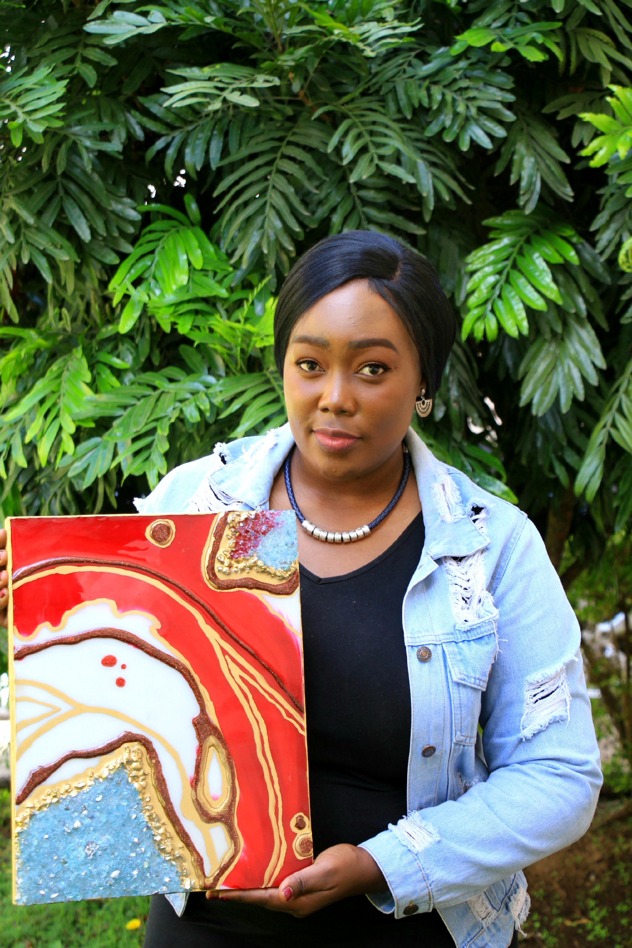 Epoxyresin Art school in Kenya