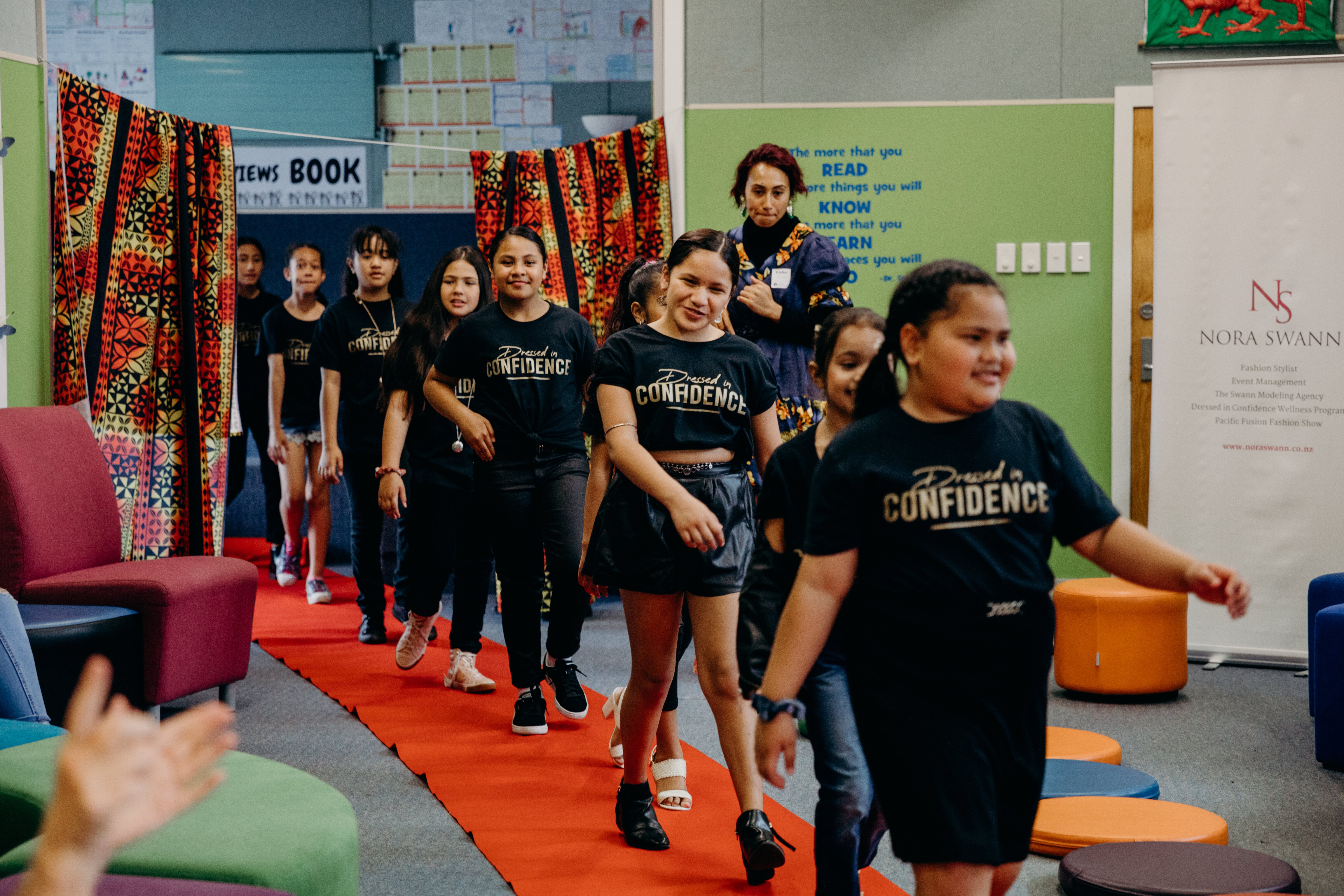 Dressed in Confidence wellness programmes with fashion as the medium.