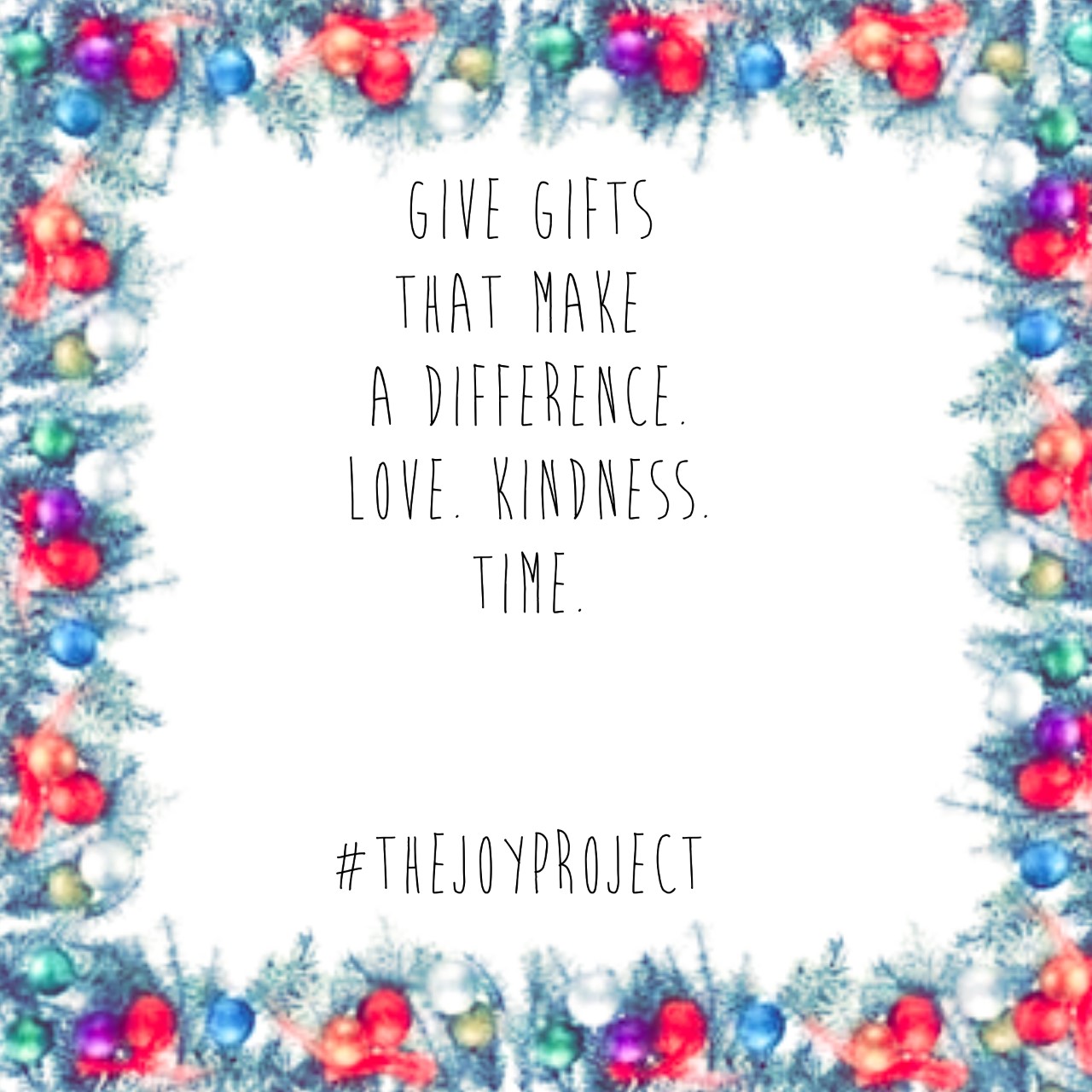 Give The Gifts That Matter This Holiday