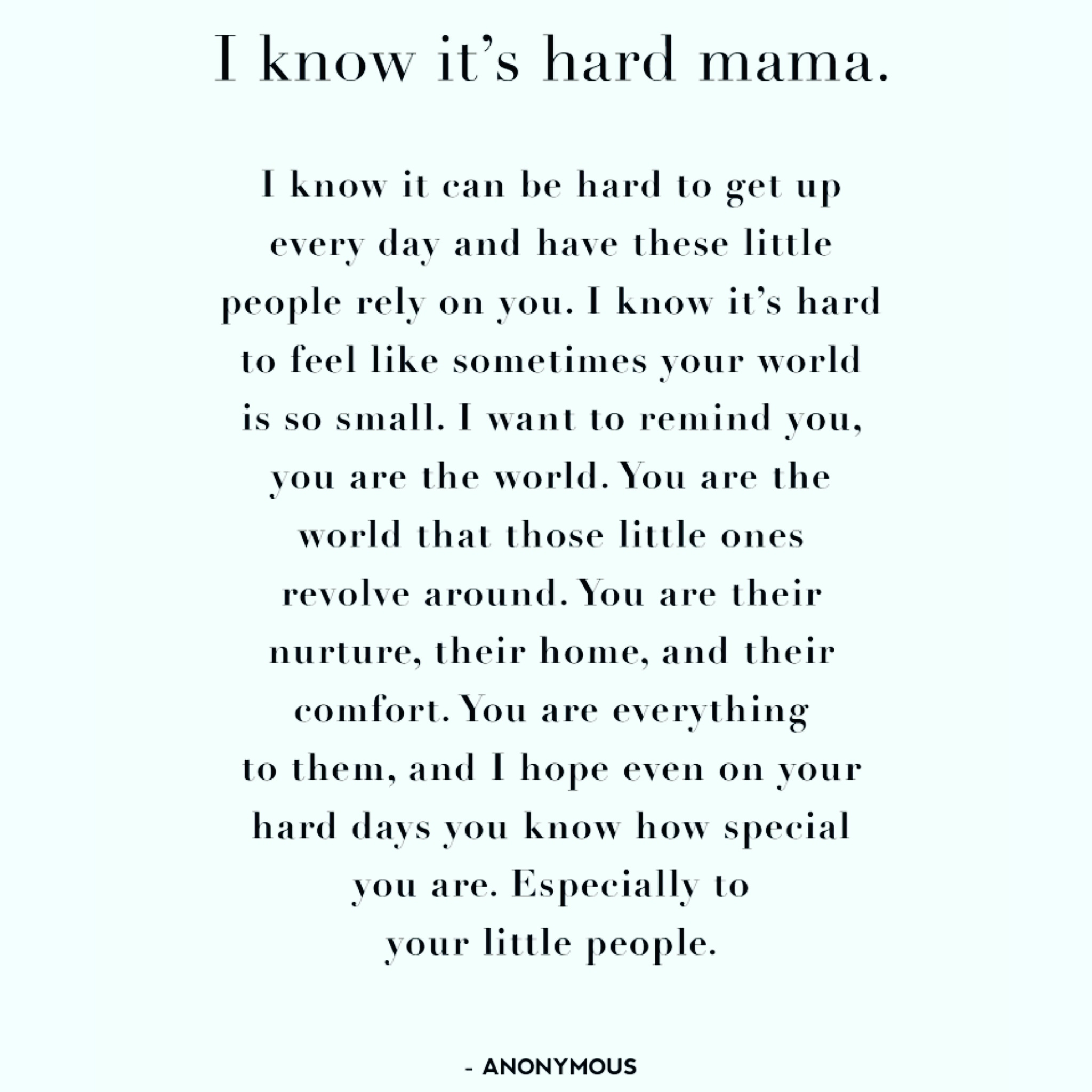 Mamas be Kind to Yourselves