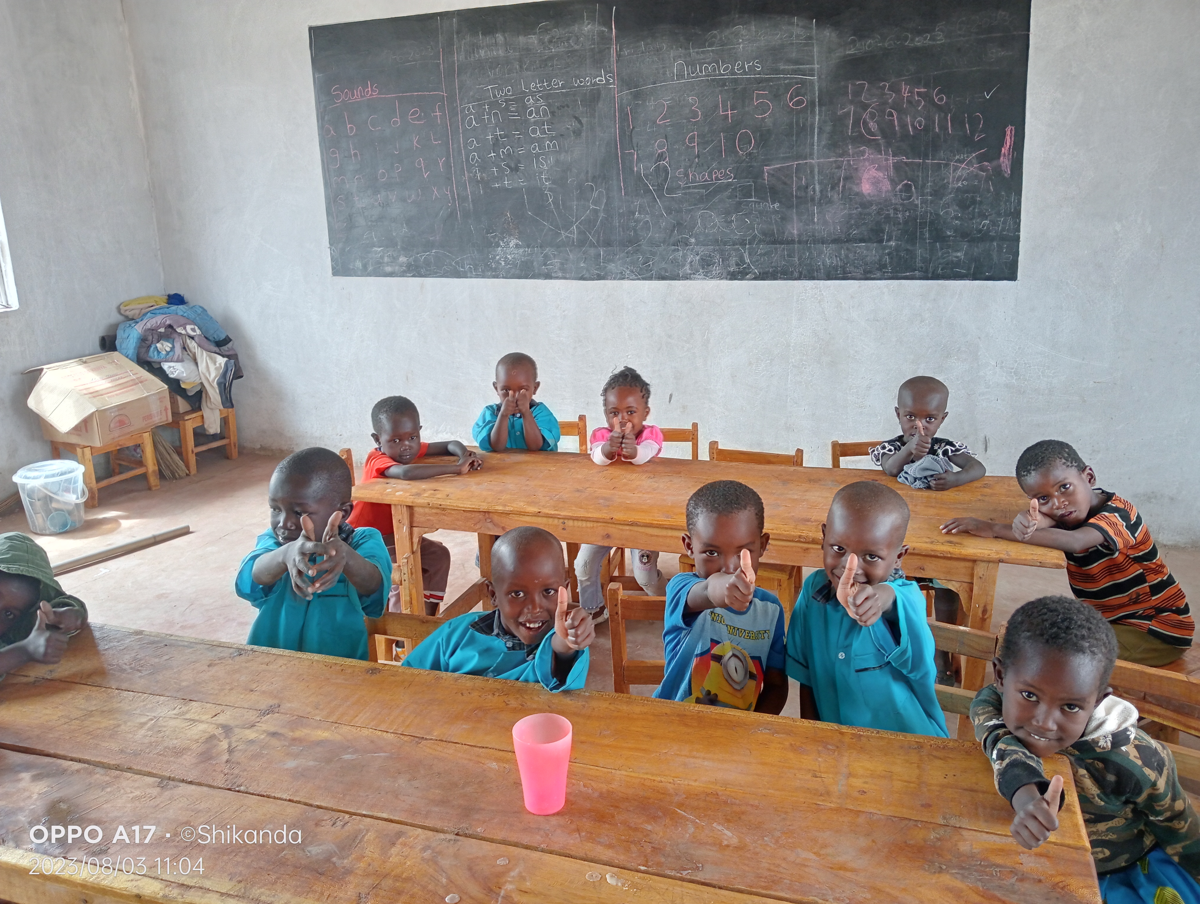 Feeding aid for children in Isiolo county,Kenya