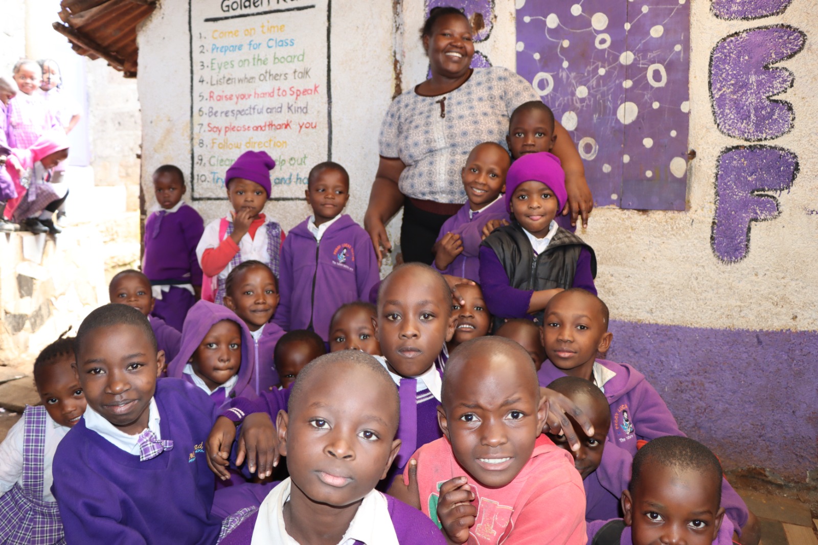 Empowering Kibera's future, a wish for Peggy Lucas School