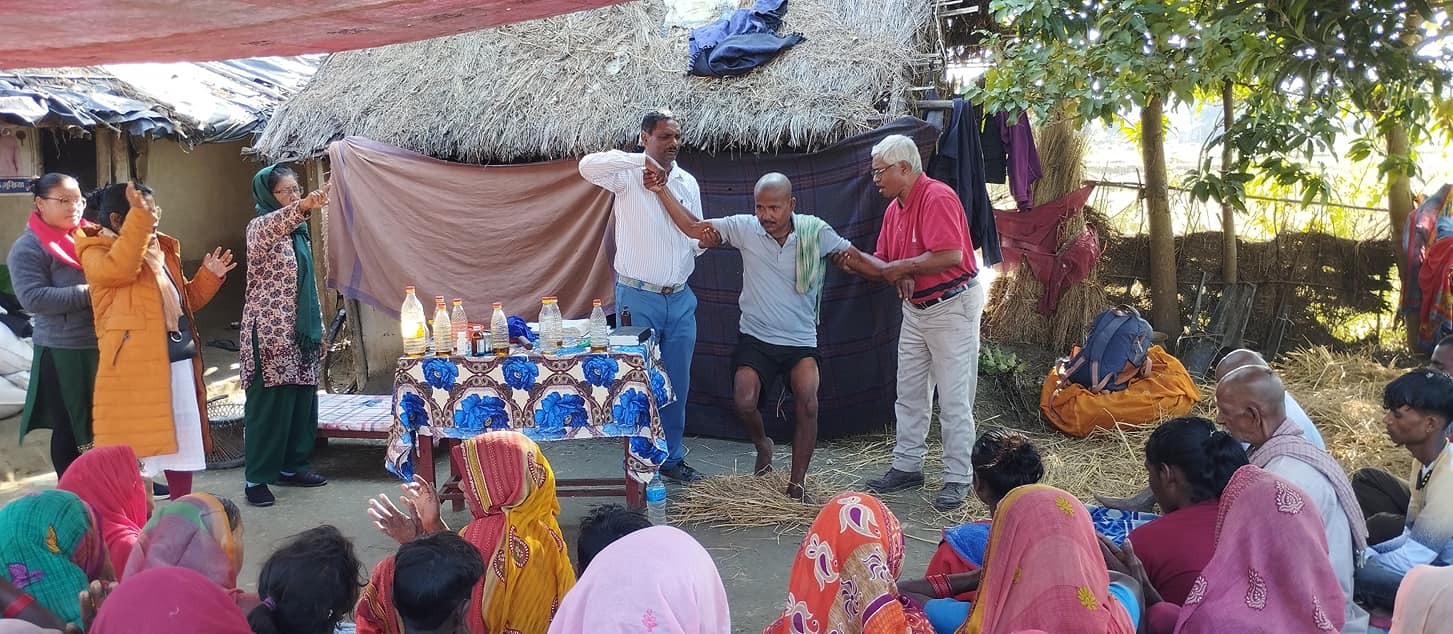 I want to build church in that village