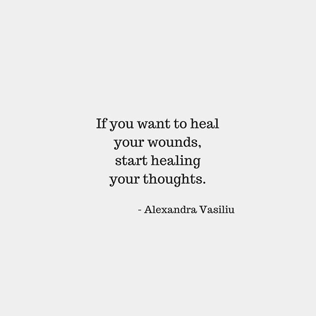 I want to heal