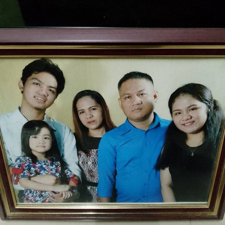 Being back smile on my family's faces