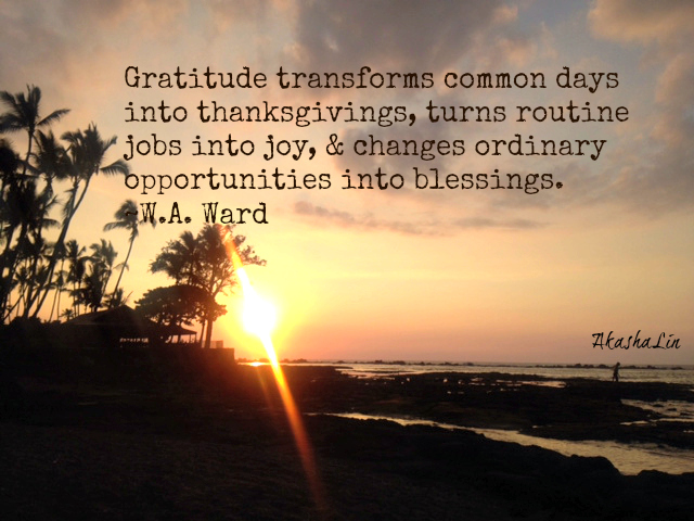 Happy Thanksgiving! Gratitude &amp; Grace