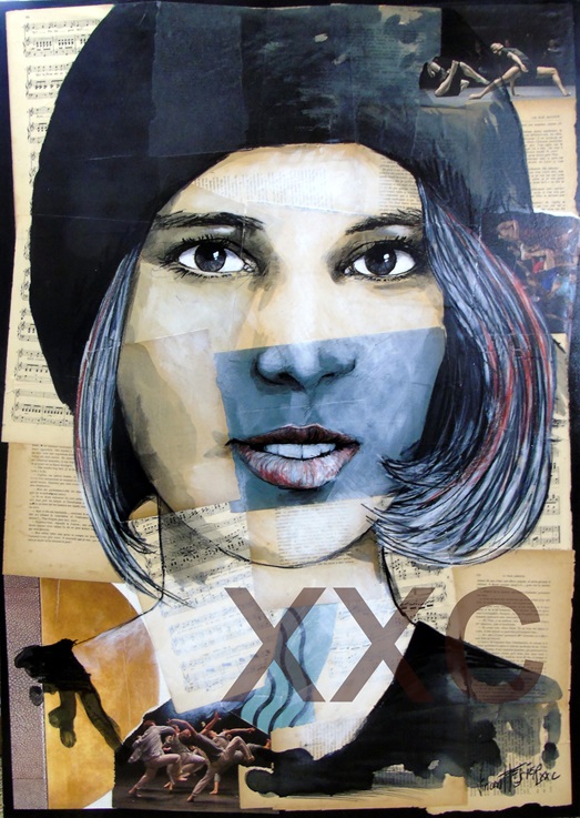 femme au béret - 2000€