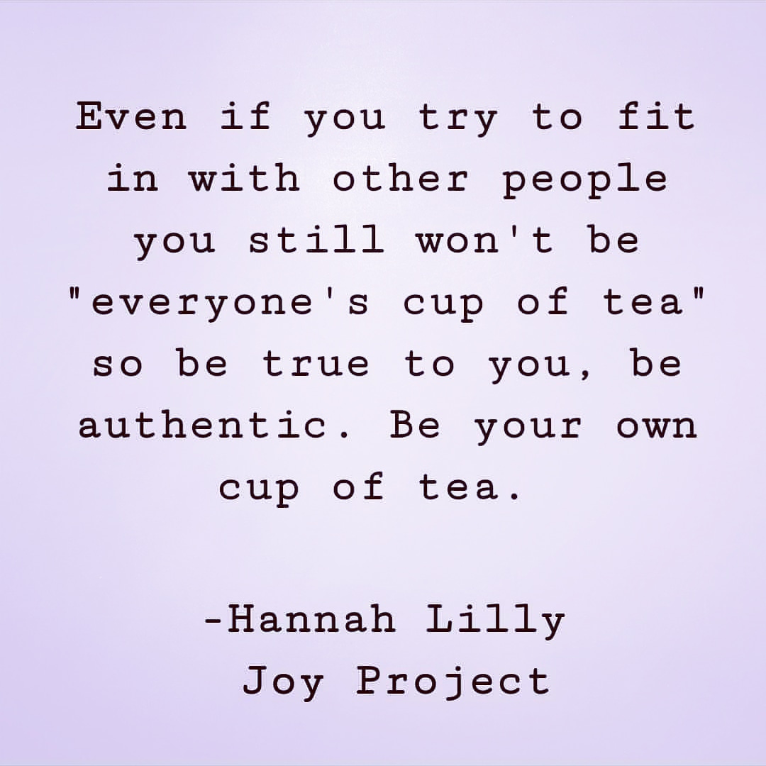 Be You. End of Story.