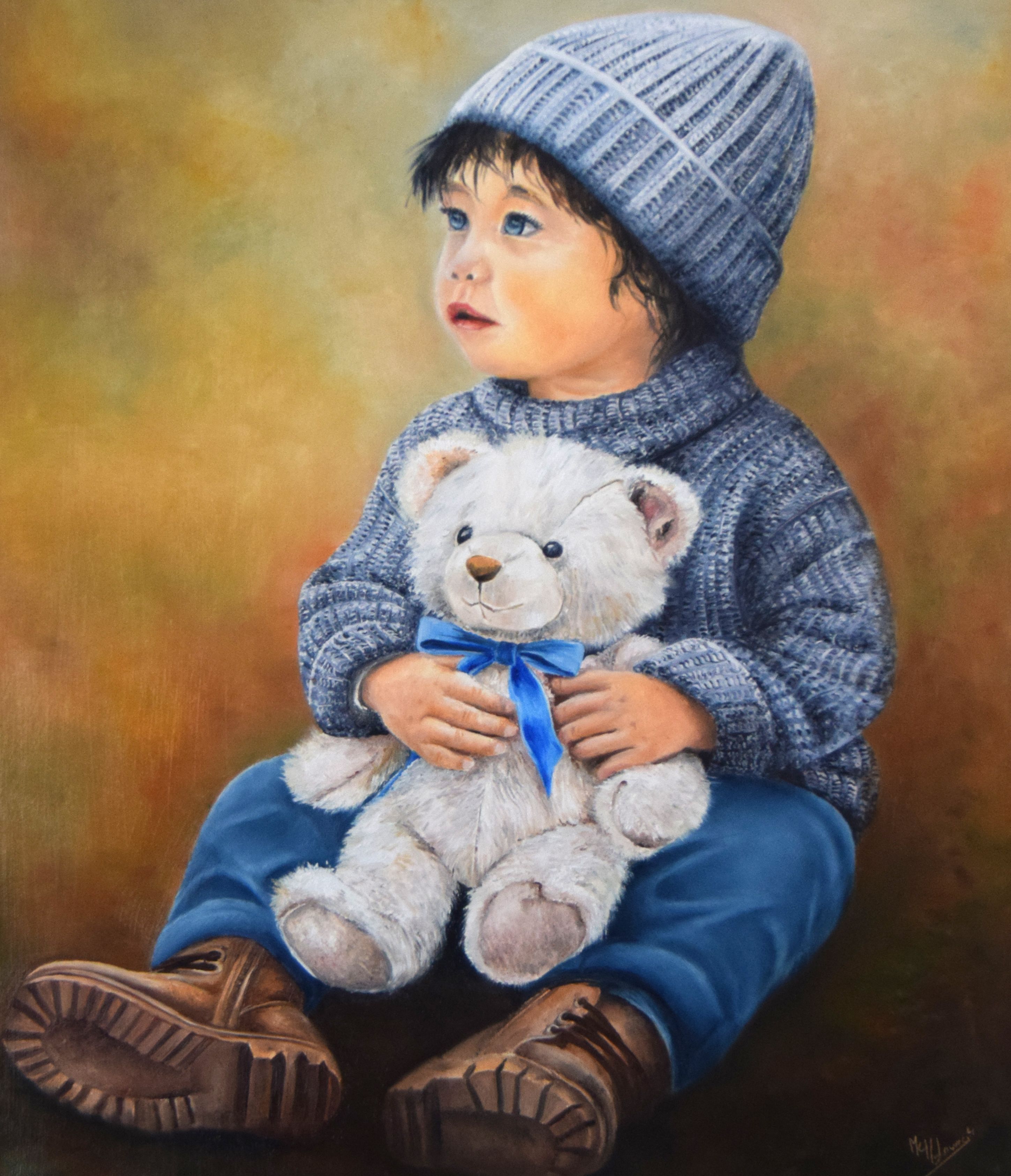 L'enfant au nounours - 450€