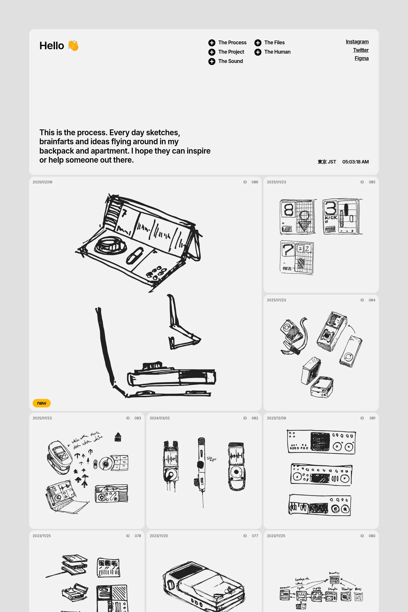 carlhauser website screenshot