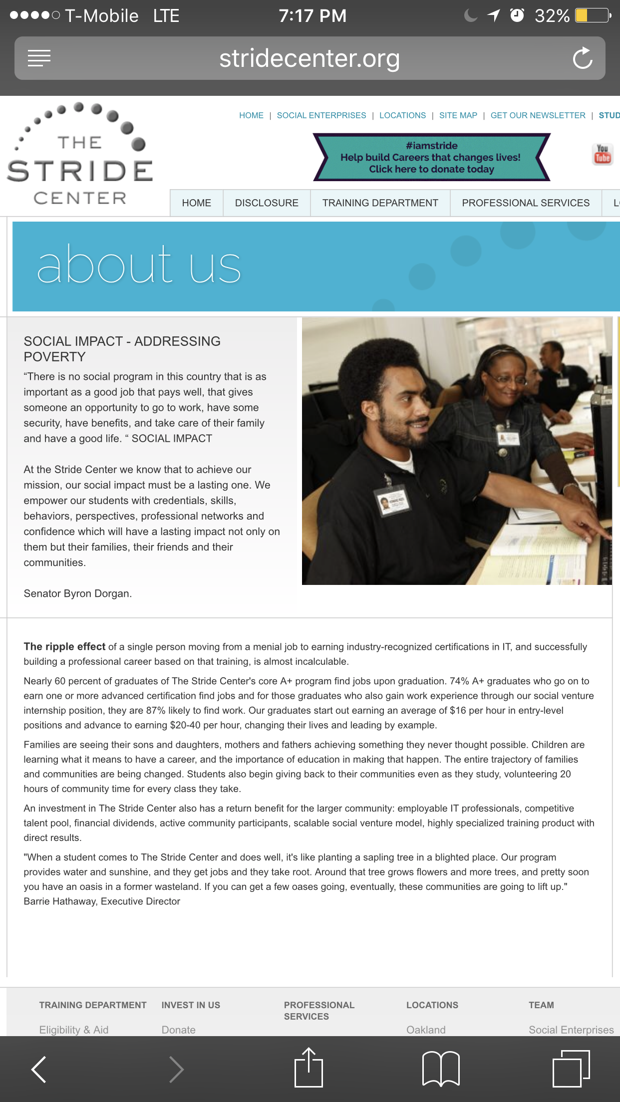 StrideCenter.org Graduates Success for 2018