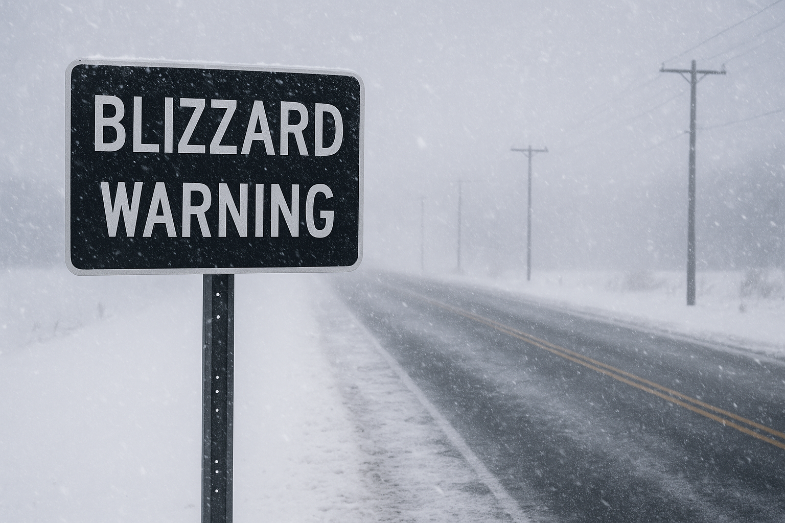 blizzard warning