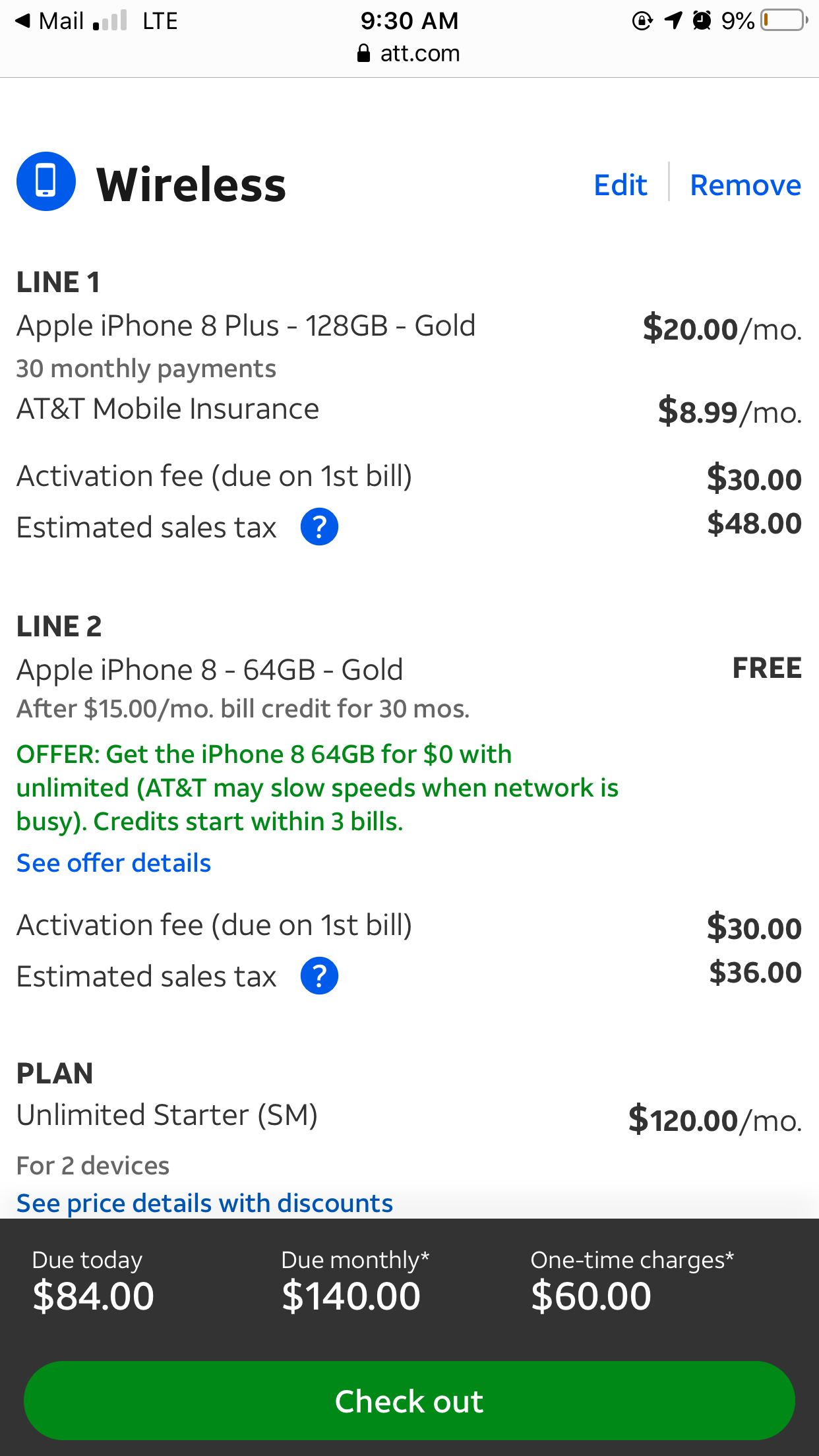 Make my order process!