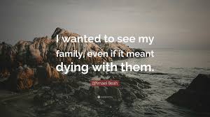 i want to meet my family