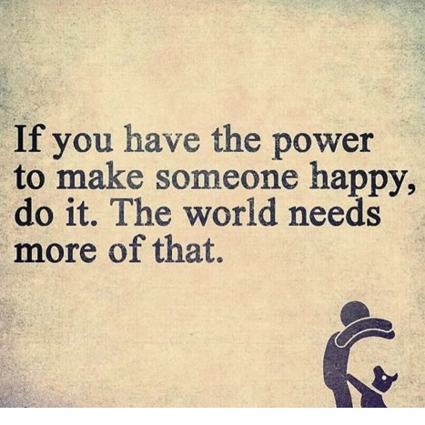 The world needs more happy people