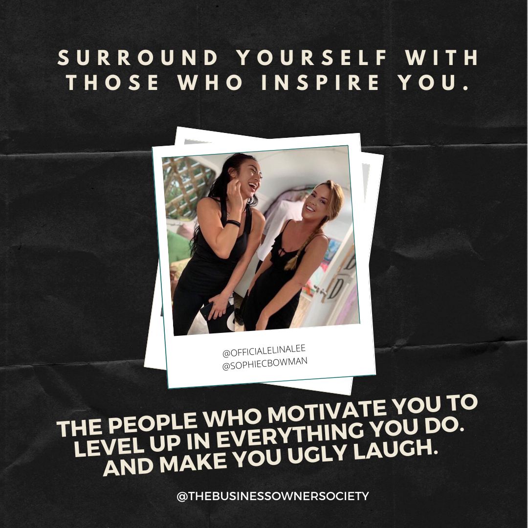 YOU BECOME LIKE THE 5 PEOPLE YOU SPEND THE MOST TIME WITH