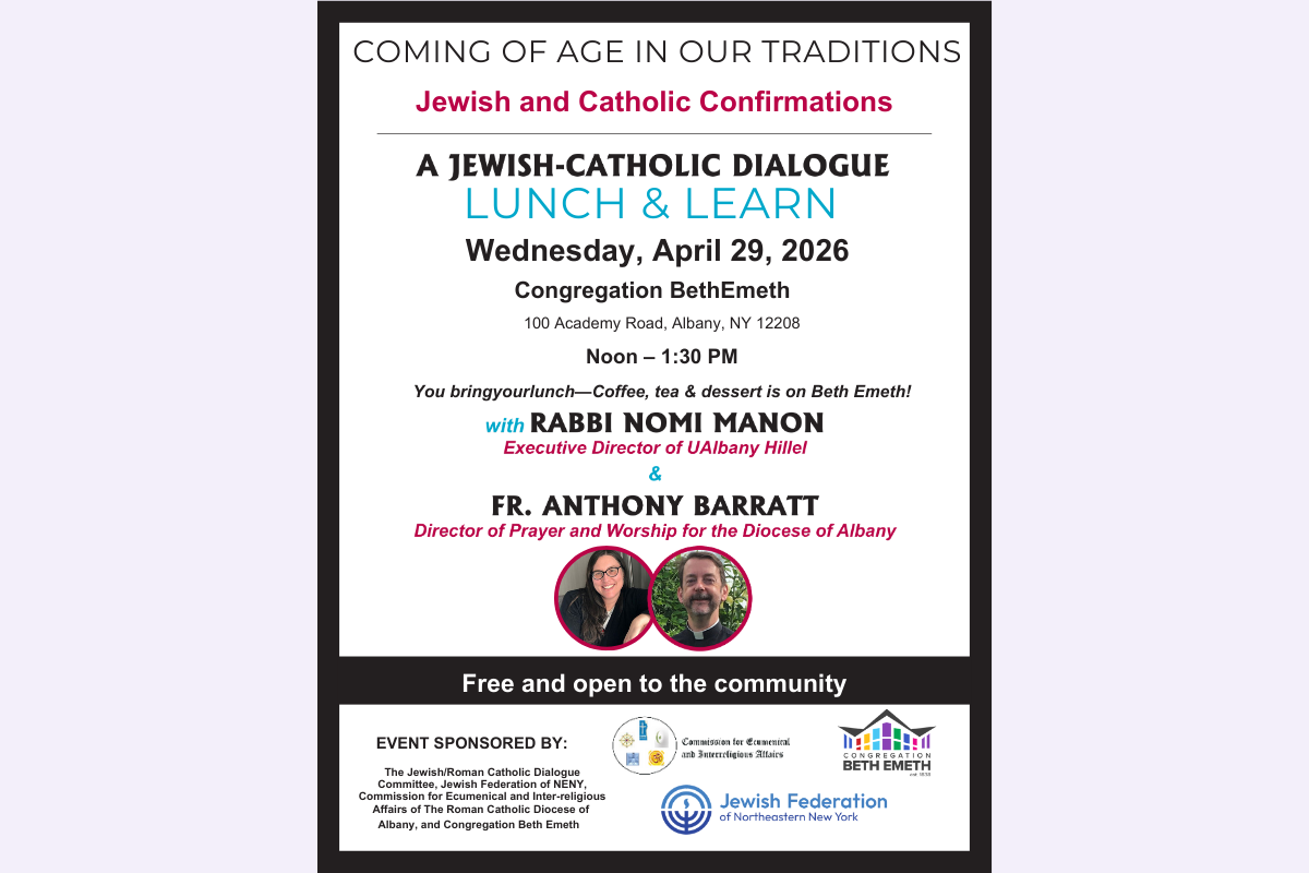 Lunch & Learn: Jewish-Catholic Dialogue 
