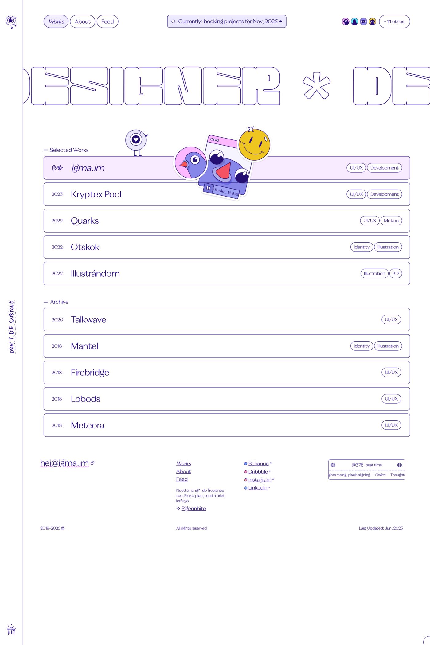 Igma website screenshot