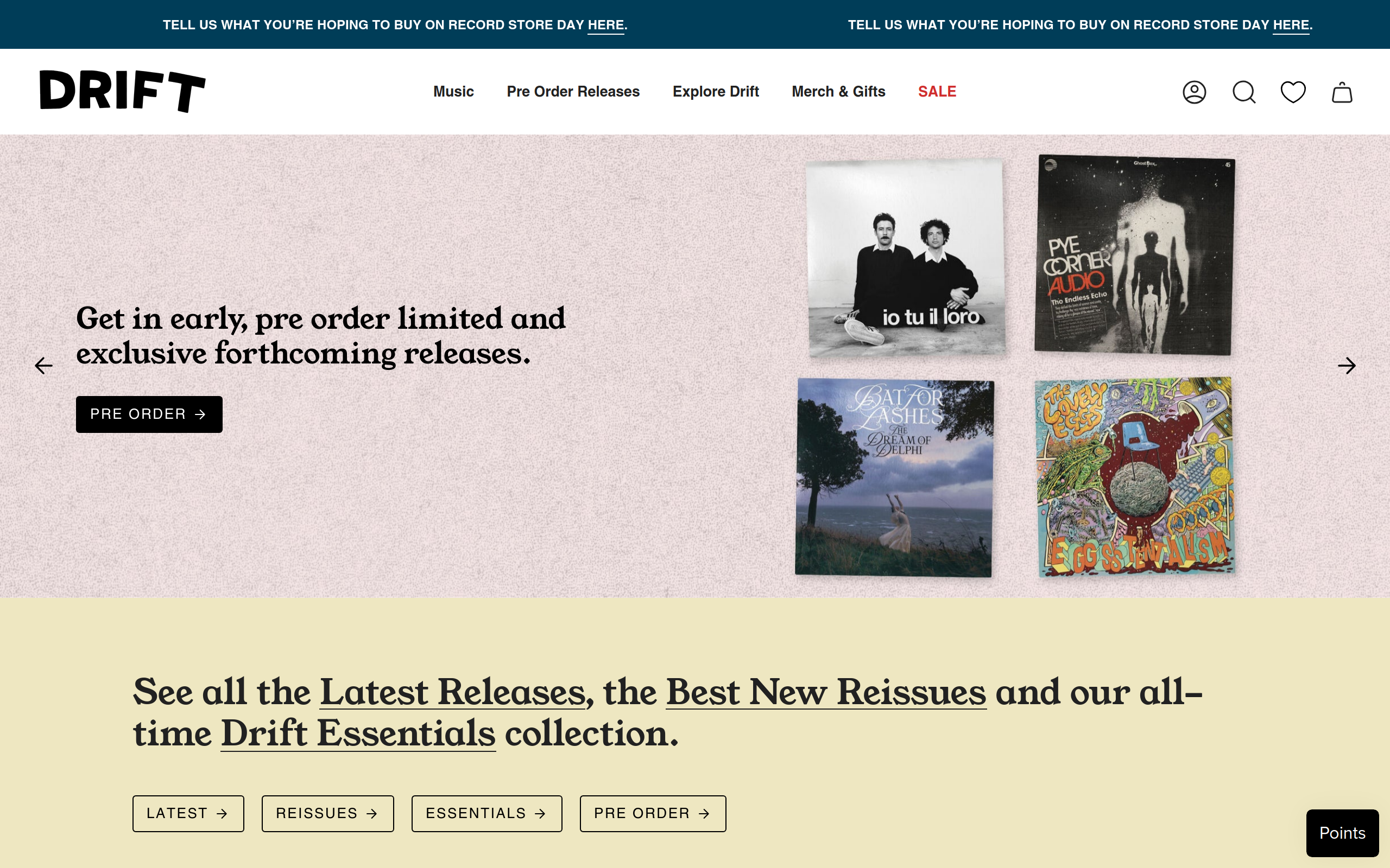 The Drift Record Shop