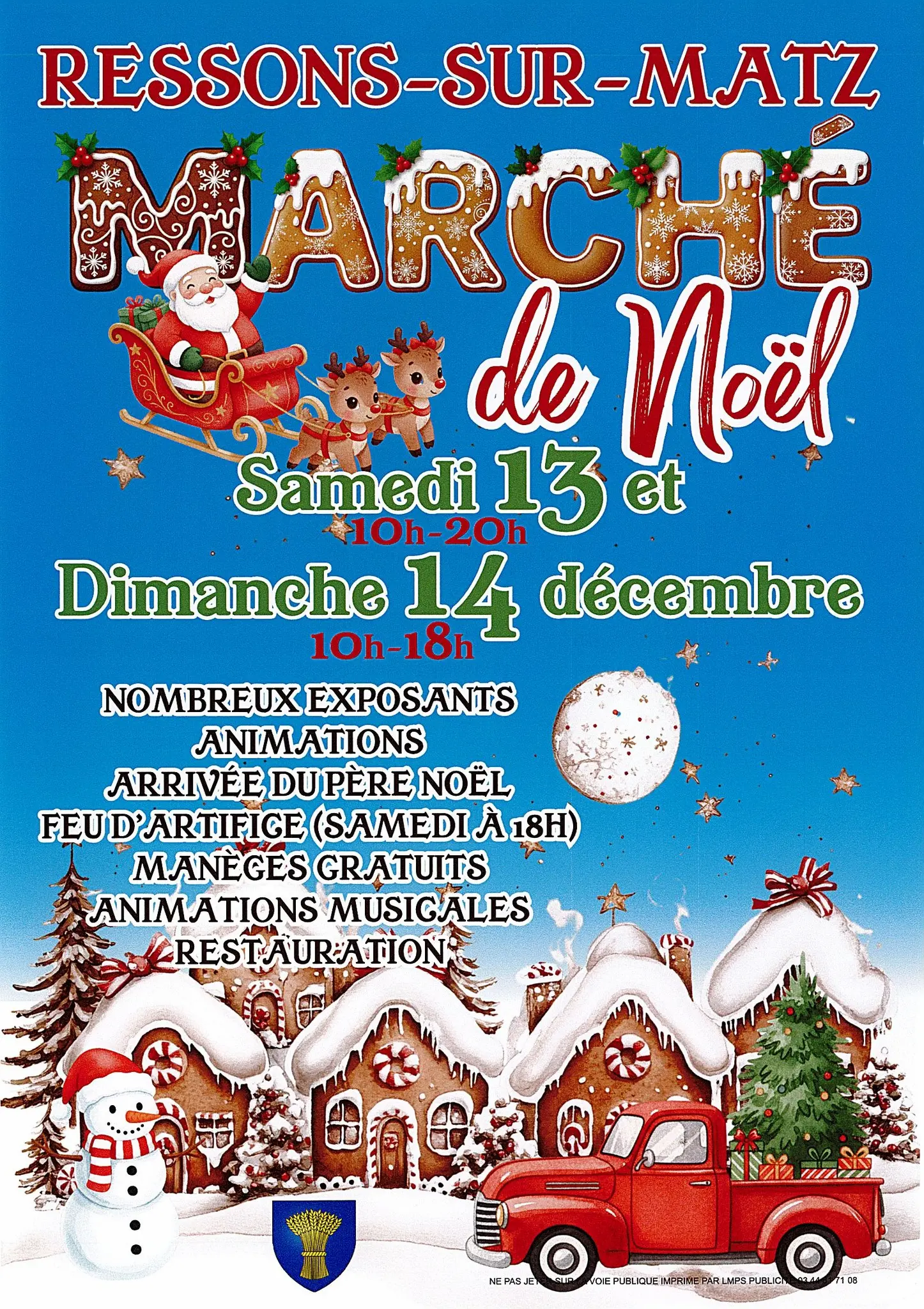 La magie de Noël s’invite une nouvelle fois à Ressons-sur-Matz