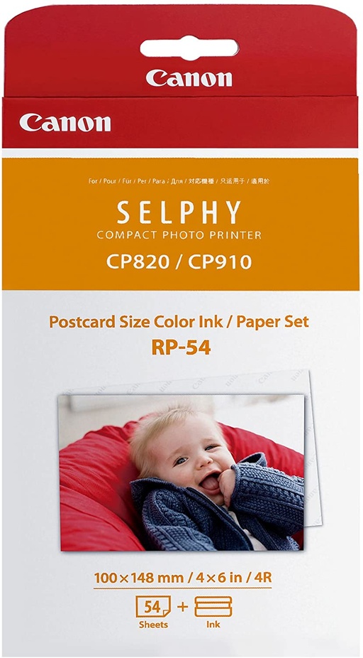 SELPHY MEDIA - 54 INK/PAPER SET