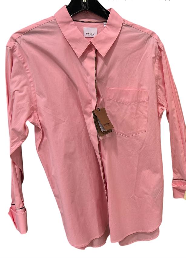 Burberry Women's Pink Classic Poplin Shirt