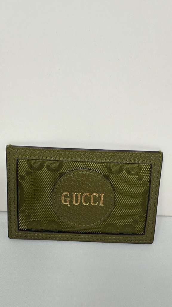 Gucci Off The Grid Card Holder – Olive Green