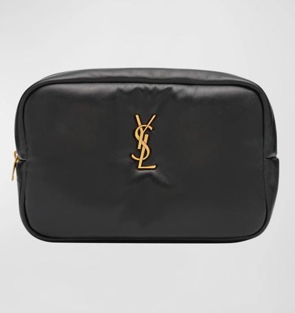 Black & Gold YSL Pouch